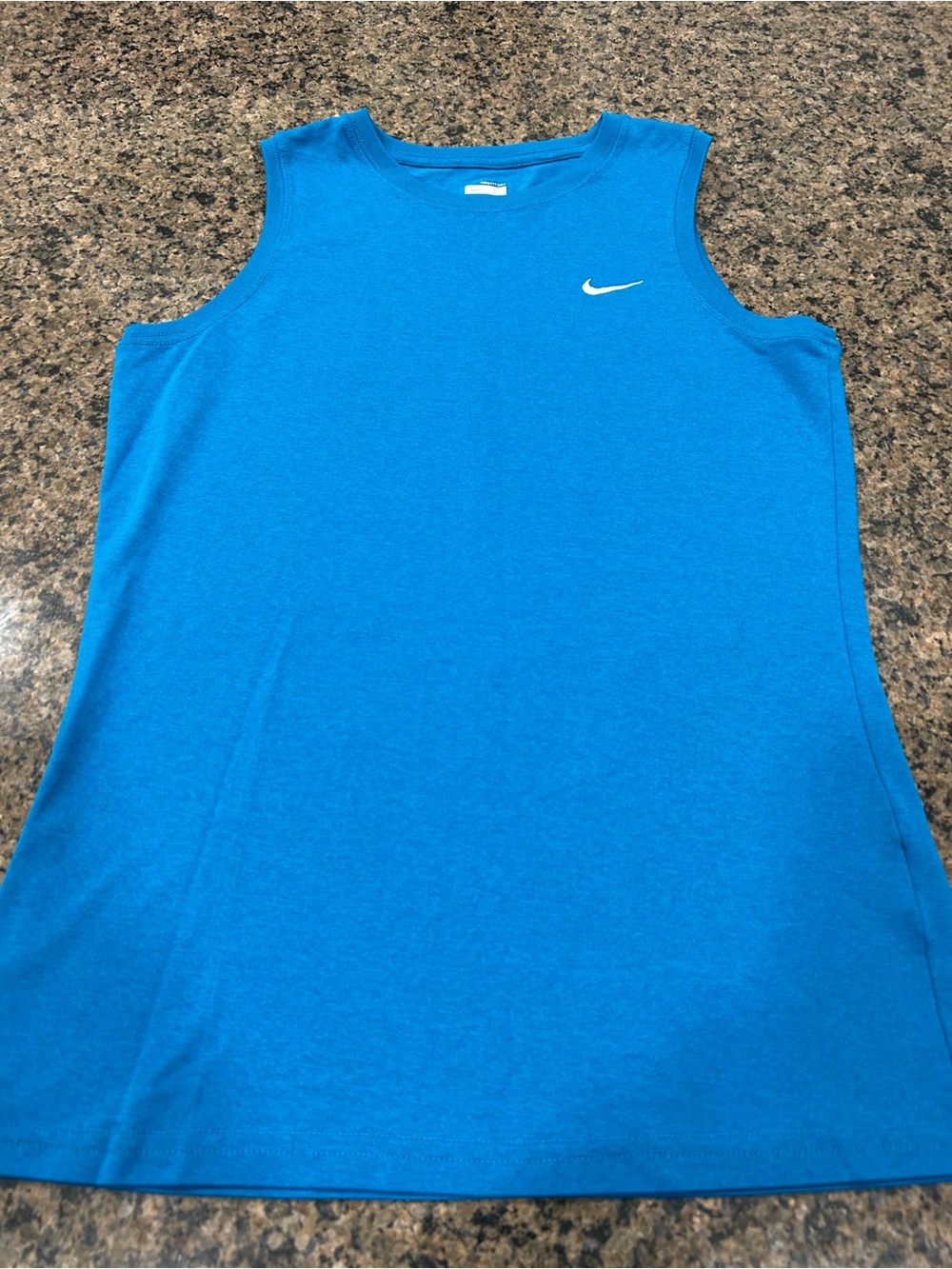 Nike Bright Teal Short-Sleeve Dri-FIT Tee with Swoosh
